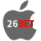 Aplicativo 26BET para iOS